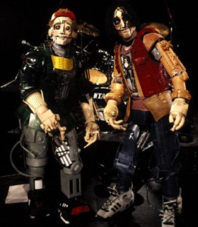 BILL AND TED'S BOGUS JOURNEY, good Bill and Ted robots, 1991, (c) Orion/courtesy Everett Collection